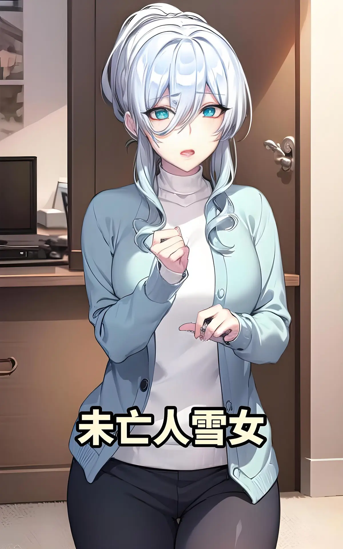 免费获取《不擅长交际的未亡人雪女与诅咒戒指》漫画资源，无删减全内容！学园中暂停时间，未亡人雪女和诅咒戒指的奇幻之旅！